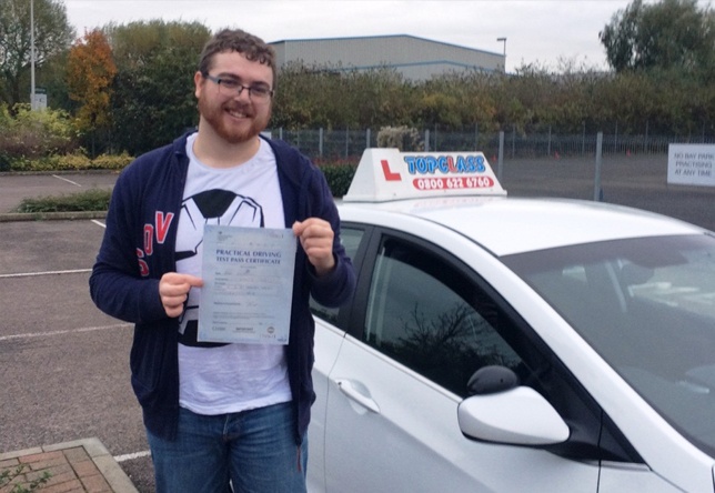 Driving Lesson Test Pass in Gravesend - Adam Nutbrown