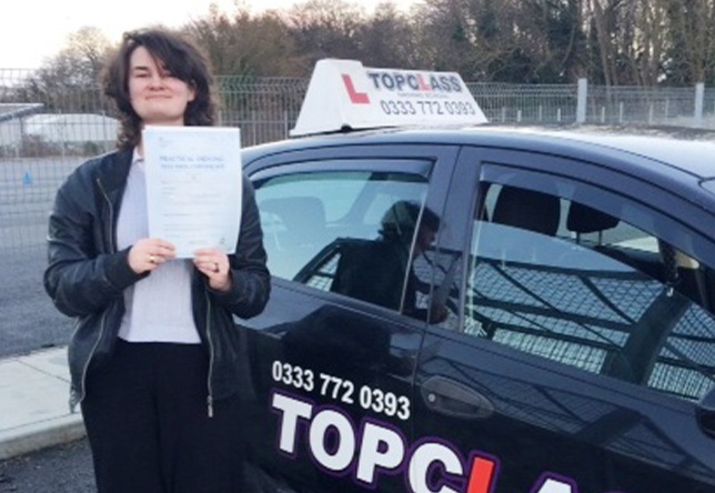 Driving Lesson Test Pass in Rochester - Grace wright