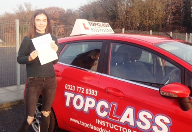 Driving Lesson Test Pass in Gillingham - Hannah Shultz