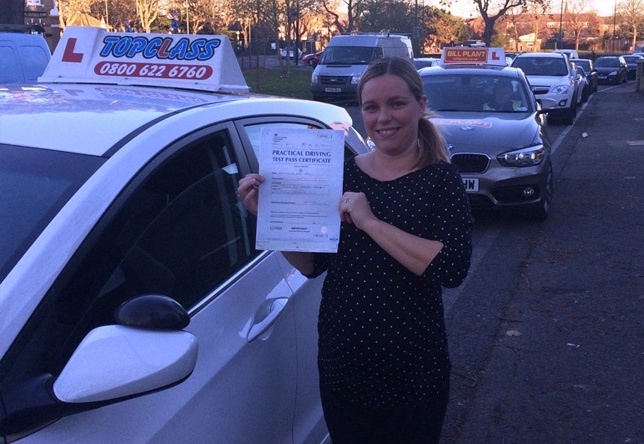Driving Lesson Test Pass in Gravesend - Jessica Hunter
