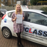 Driving Lessons Gillingham - Customer Reviews - Jessica Love