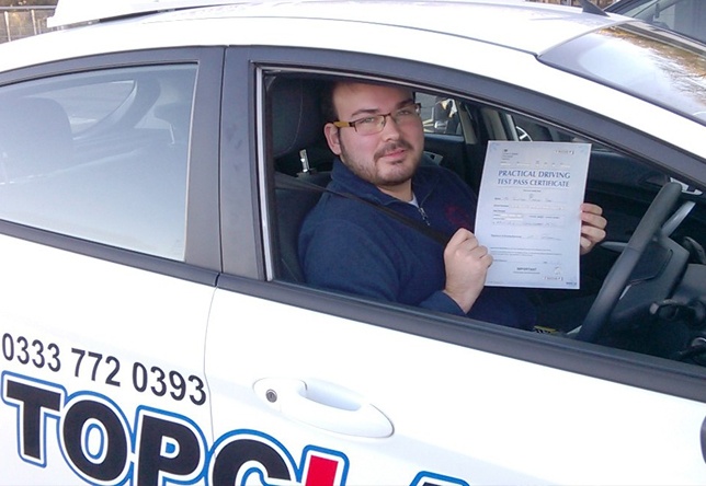 Driving Lesson Test Pass in Chatham - Jonathan Hart