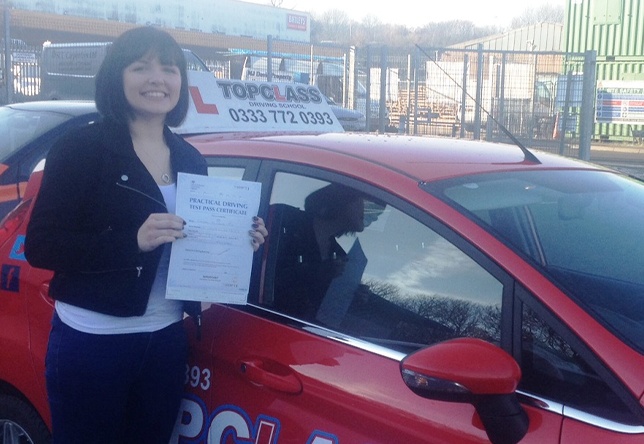 Driving Lesson Test Pass in Gillingham - Siobhan Miles
