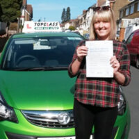 Driving Lessons Strood - Customer Reviews - Summer Richards