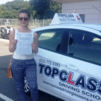 Driving Lessons Sittingbourne - Customer Reviews - April Ward