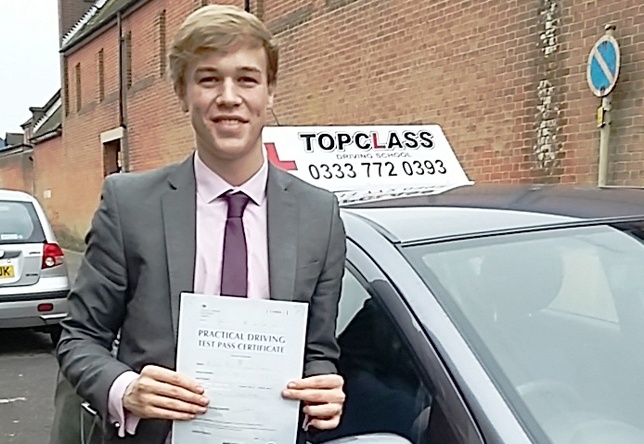 Driving Lesson Test Pass in Maidstone - Archie Danvers