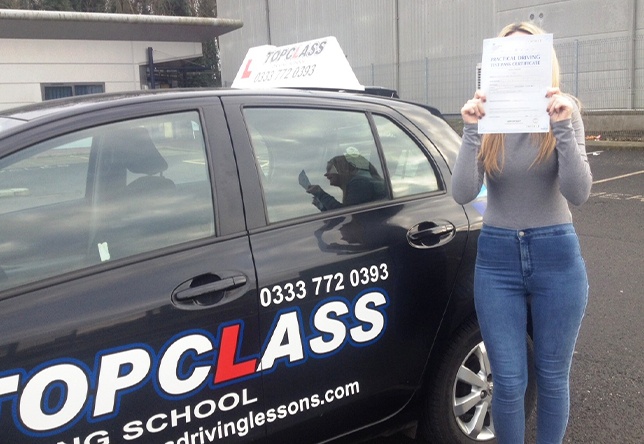 Driving Lesson Test Pass in Sheerness - Christina Buckingham