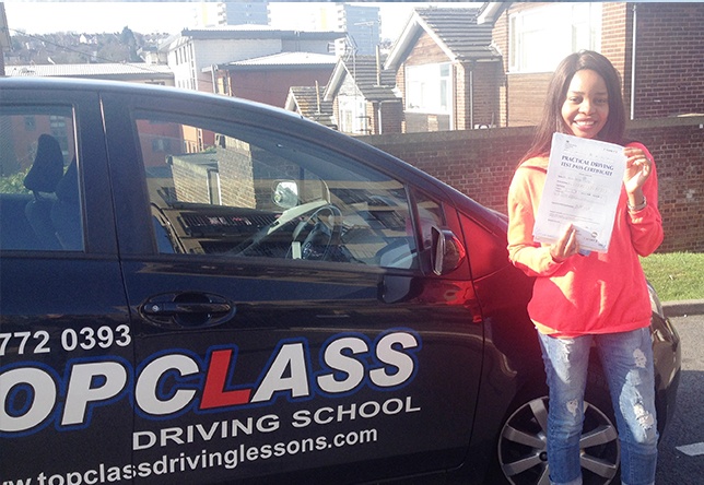 Driving Lesson Test Pass in Chatham - Dee