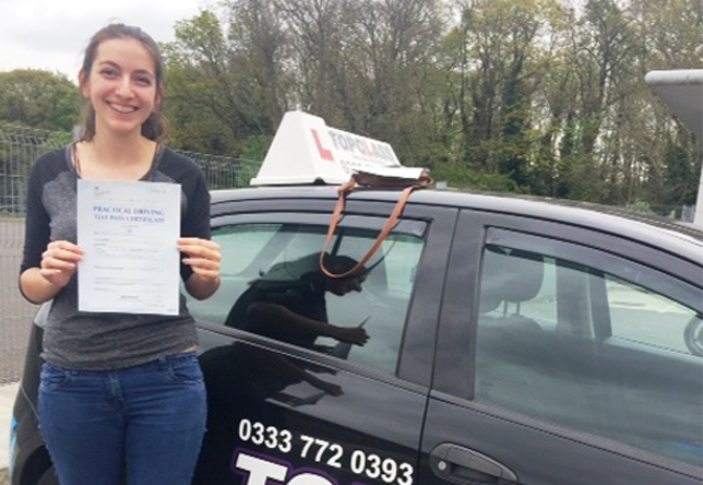 Driving Lesson Test Pass in Gillingham - Maria Andreou