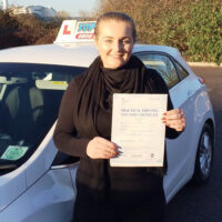 Driving Lessons Gravesend - Customer Reviews - Honey Lou