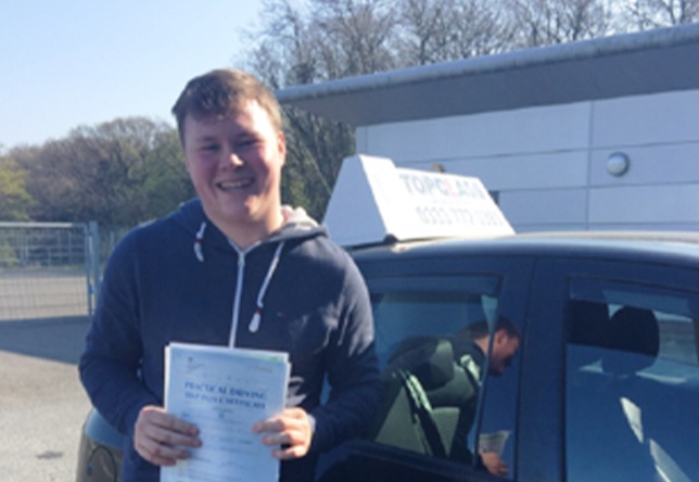 Driving Lesson Test Pass in Gillingham - Jack Holden