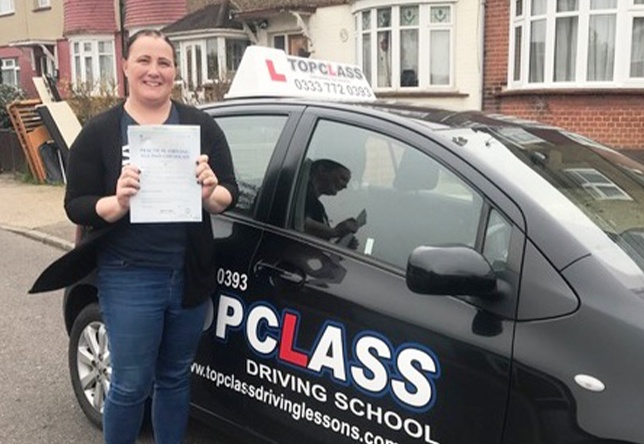 Driving Lesson Test Pass in Chatham - Louise