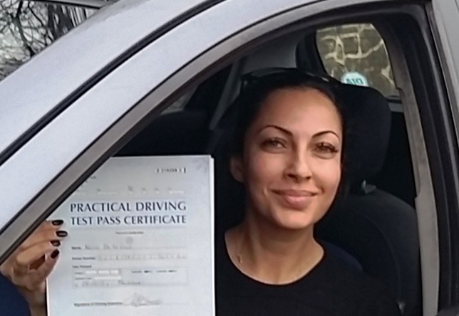 Driving Lesson Test Pass in Maidstone - Nora de la Cruz