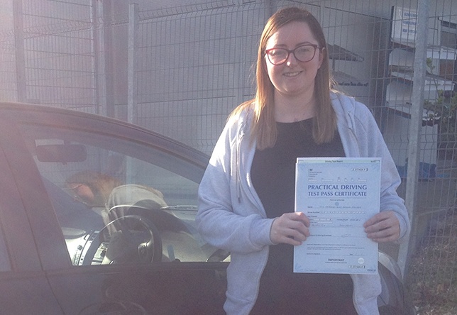 Driving Lesson Test Pass in Gillingham - Stephanie Archer