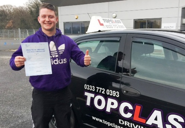Driving Lesson Test Pass in Chatham - William Peniall