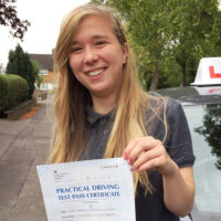 Driving Lessons Maidstone - Customer Reviews - Abbie Carter