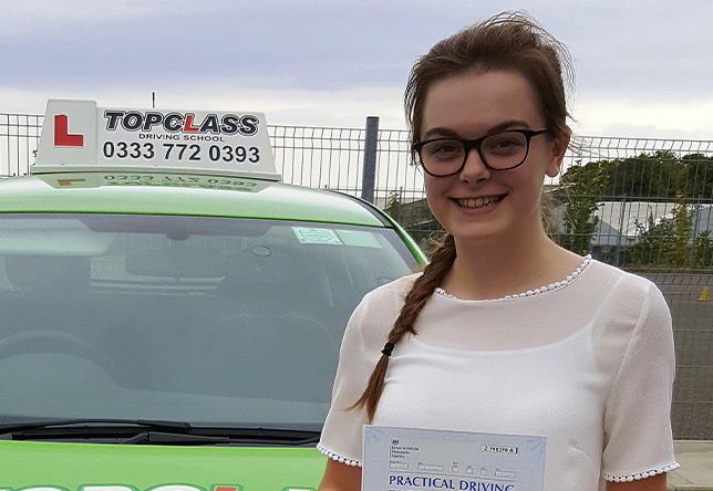 Driving Lesson Test Pass in Chatham - Beth Fitzgerald