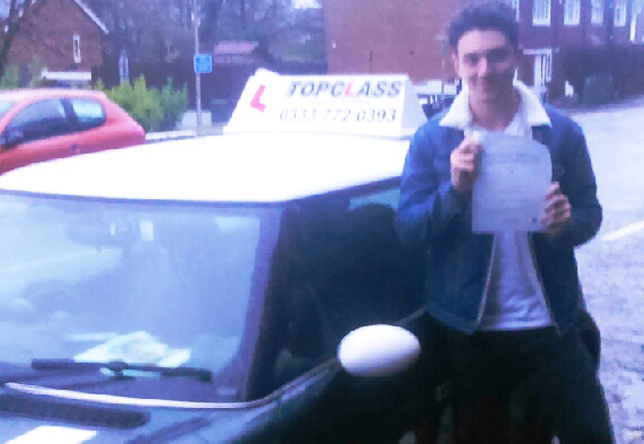 Driving Lesson Test Pass in Chatham – Kieran White