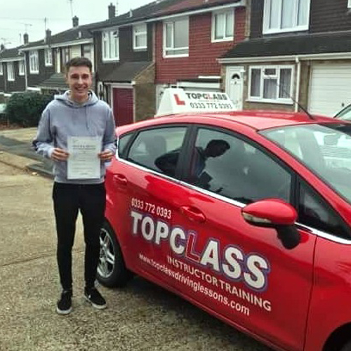 Driving Lesson Test Pass in Gillingham – Ben Silvester