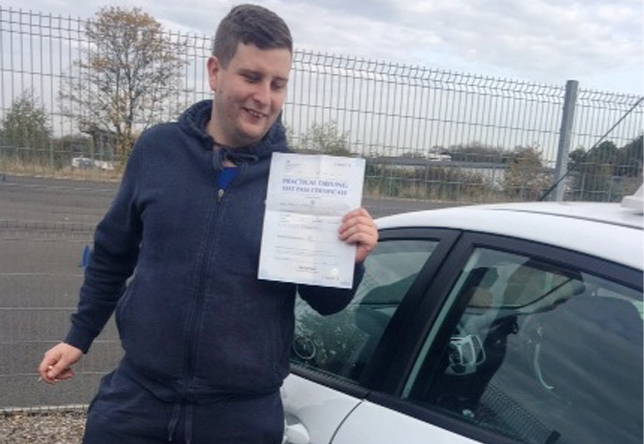 Driving Lesson Test Pass in Gillingham – Marcus Maloney