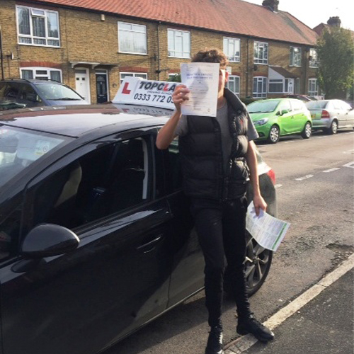 Driving Lesson Test Pass in Gillingham – Ted Mort