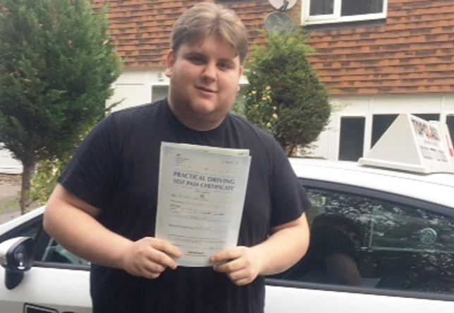 Driving Lesson Test Pass in Rochester – Sam Osmon