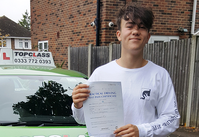 Driving Lesson Test Pass in Gillingham - Edward Beazleigh