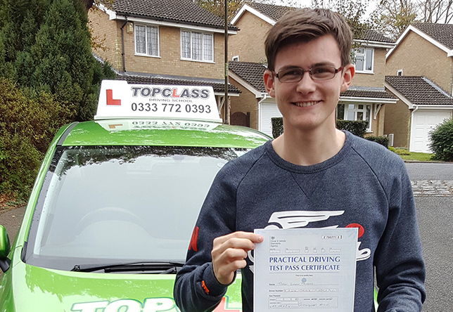 Driving Lesson Test Pass in Chatham - James Hawkins