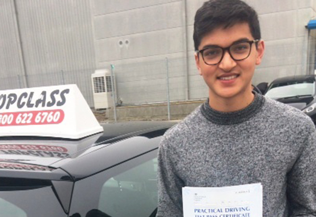 Driving Lesson Test Pass in Gillingham - Rohan Tolat