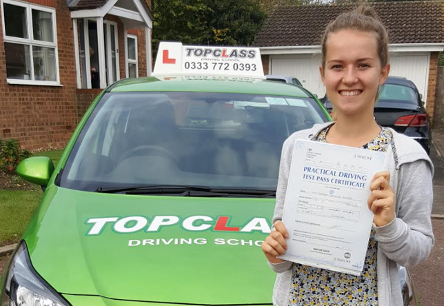 Driving Lesson Test Pass in Gillingham - Bethany Murrell