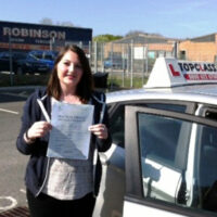 Driving Lessons Gillingham - Customer Reviews - Hollie Grace Tamsett-Smith