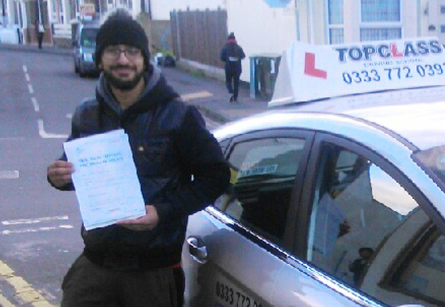 Driving Lesson Test Pass in Gillingham – Mohammed Butt