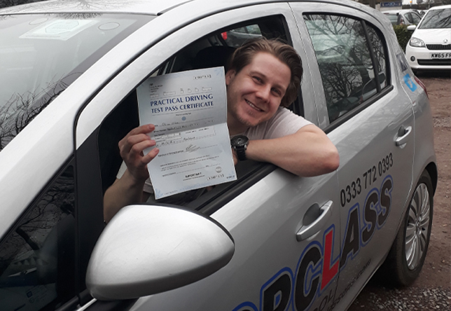 Driving Lesson Test Pass in Maidstone – Oliver Crane