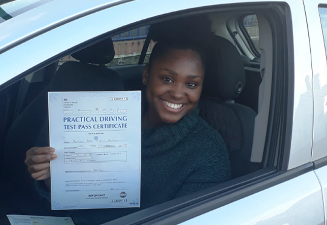 Driving Lesson Test Pass in Maidstone – Shaloma Abraham