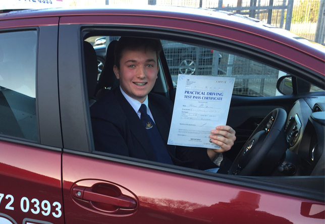 Driving Lesson Test Pass in Strood Mathew Bruford