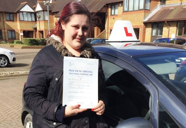 Driving Lesson Test Pass in West Mailling – Debbie Fennel
