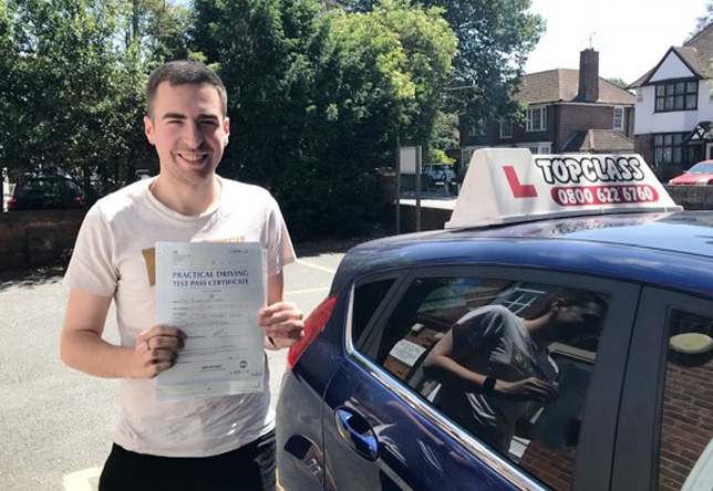 Driving Lesson Test Pass in Canterbury – Paul Ainsworth