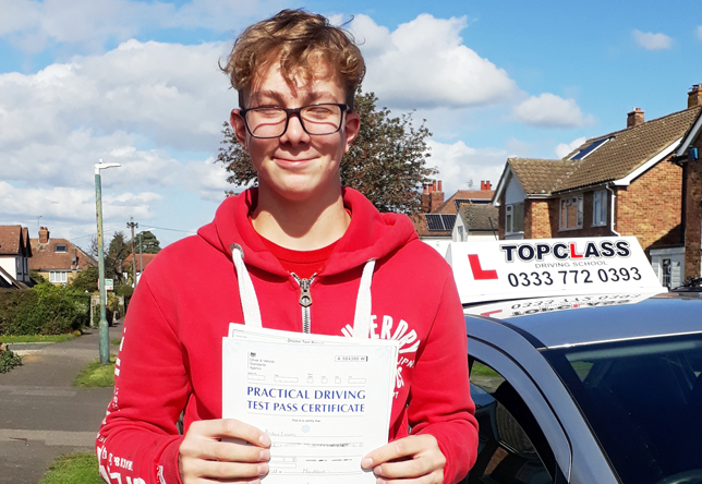 Driving Lesson Test Pass in Maidstone – Archie Evans