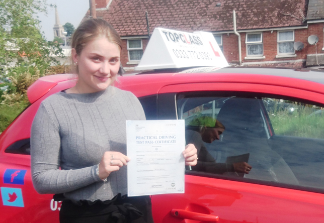 Driving Lesson Test Pass in Maidstone – Stacey James