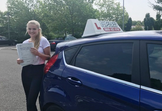 Driving Lesson Test Pass in Faversham - Emma Hiller