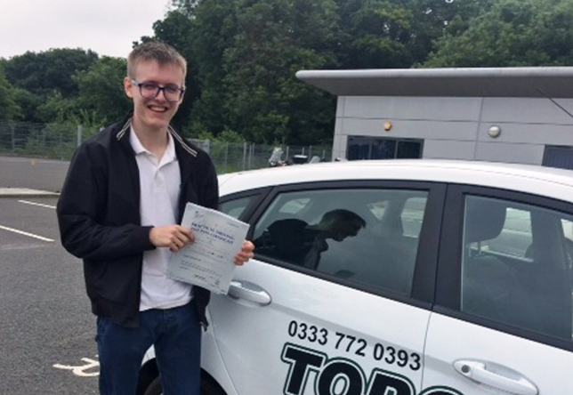 Driving Lesson Test Pass in Gillingham - Ethan Chittock