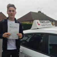 Driving Lessons Gillingham - Customer Reviews - Ethan Stewart