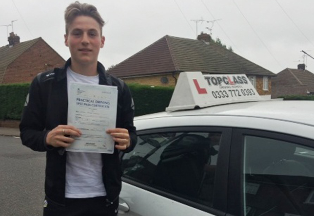 Driving Lesson Test Pass in Gillingham - Ethan Stewart