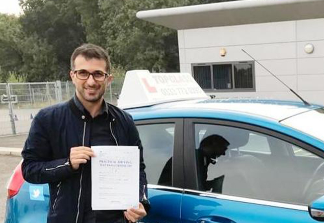 Driving Lesson Test Pass in Gillingham - Mauro Melis