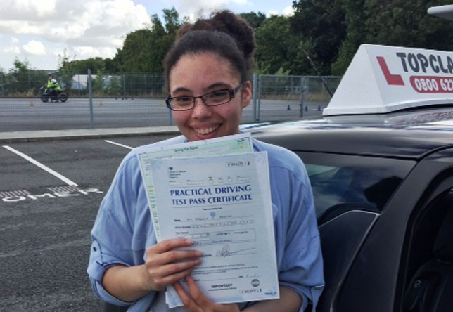 Driving Lesson Test Pass in Gillingham - Rebecca Messiah