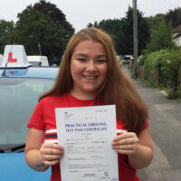 Driving Lessons Maidstone - Customer Reviews - Scarlett Botton