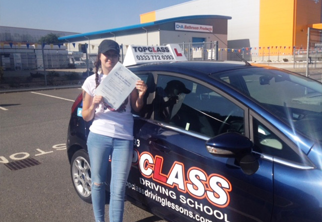 Driving Lesson Test Pass in Chatham - Tish-Tarrant