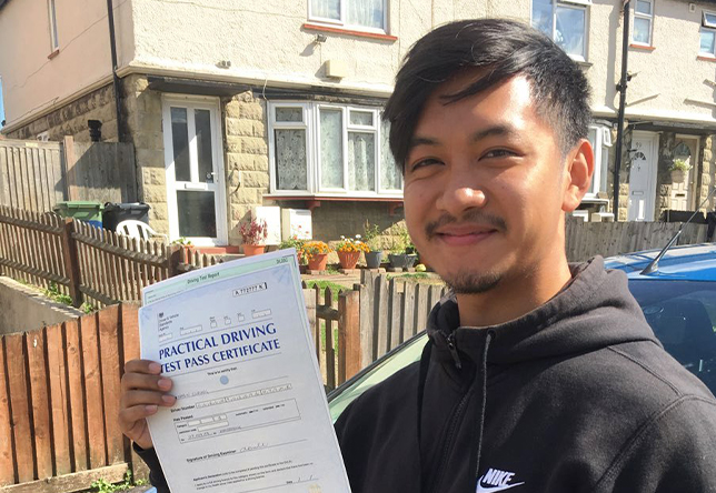 Driving Lesson Test Pass in Maidstone - Nabin