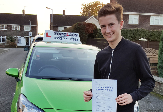 Driving Lesson Test Pass in Gillingham - Josh Aldridge