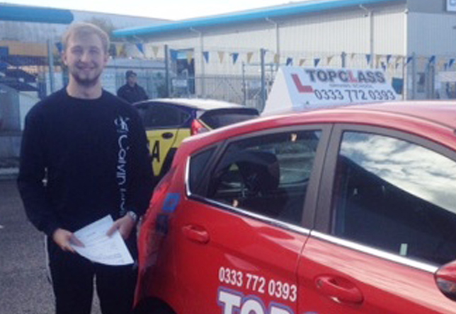 Driving Lesson Test Pass in Gillingham – Kieran Wildish
